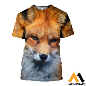 3d All Over Printed Nice Fox Tops